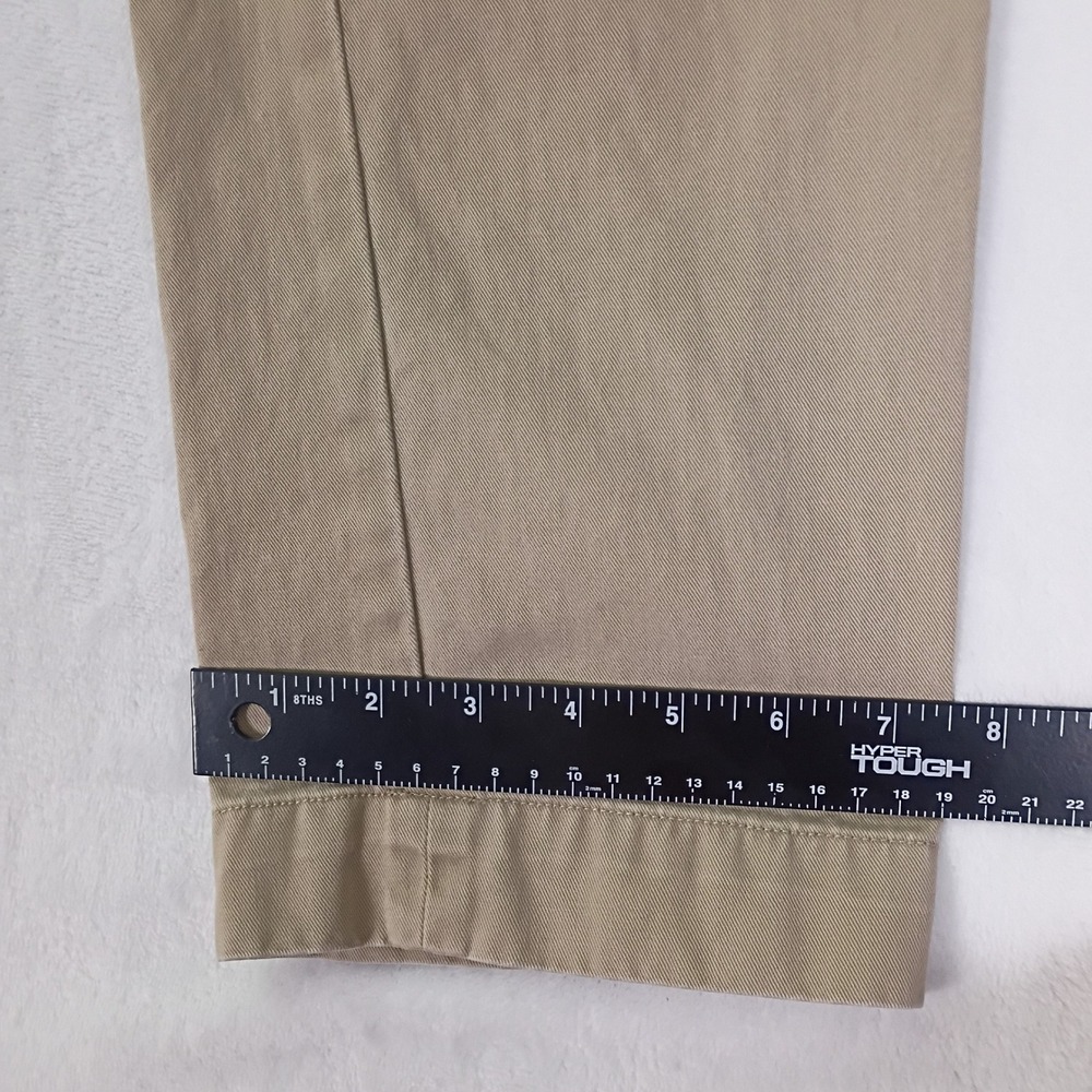 Polo Ralph Lauren Mens Slim Fit Chino Pants Tan Khaki Cotton 32x34 - Picture 11 of 16